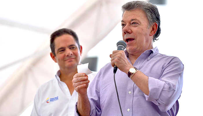 German Vargas - Juan Manuel Santos