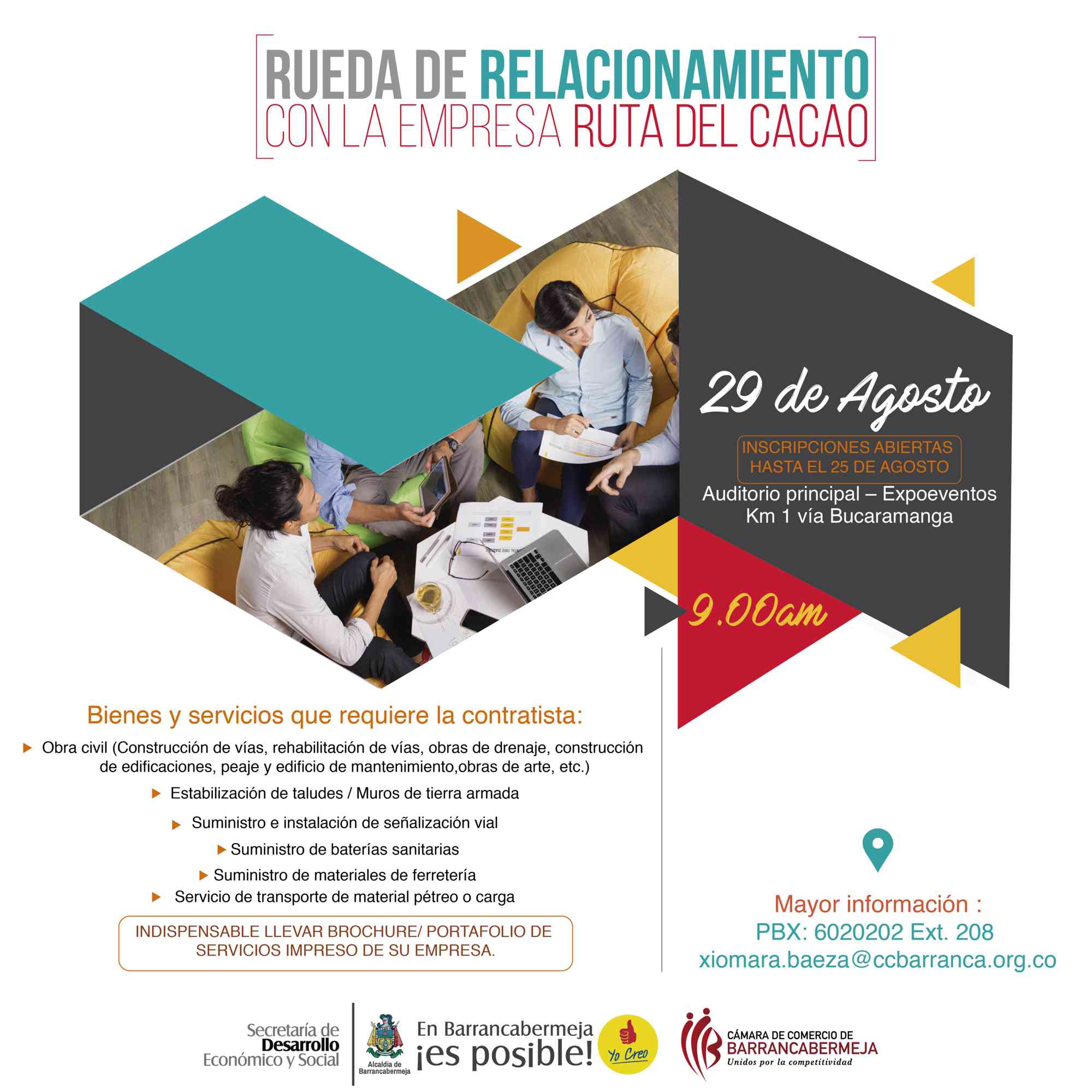 «Rueda de Relacionamiento con la empresa Ruta del Cacao»