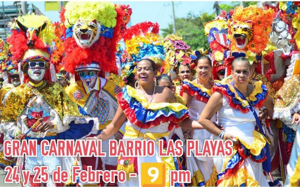 Sábado y domingo gran carnaval en el barrio Las Playas