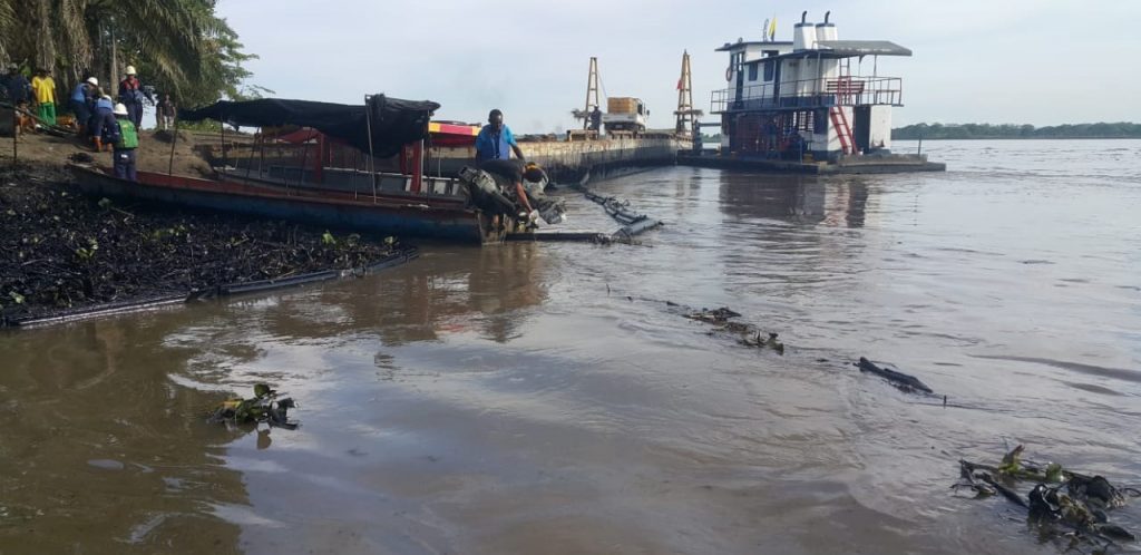 Advierten de un derrame de petróleo en la Isla 6, entre Cantagallo y Puerto Wilches