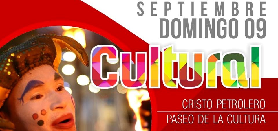 Septiembre cultural en el malecón del Cristo Petrolero y en el Paseo de la Cultura