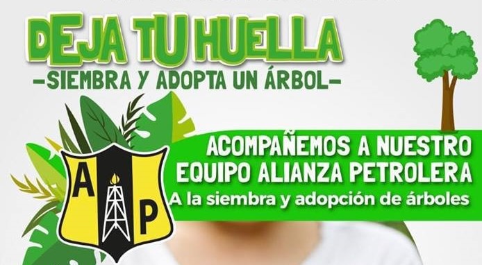 Alianza Petrolera realizará siembra y adopción de árboles en el estadio Daniel Villa Zapata