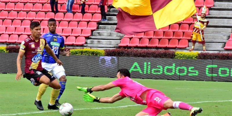 Nuestros muchachos hicieron un gran esfuerzo en la cancha y se traen un punto de Ibagué.