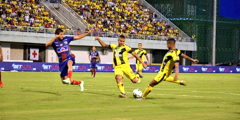 Ganamos en el Daniel Villa Zapata, 1 - 0 al Unión Magdalena