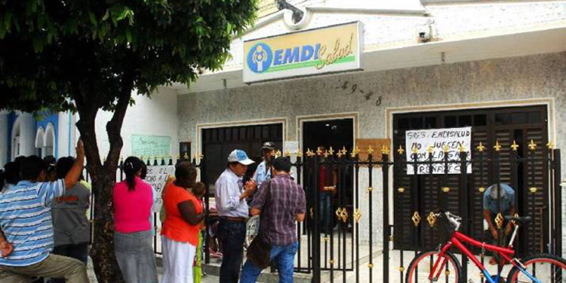 Secretaría Local de Salud llama a la tranquilidad a afiliados de Emdisalud 