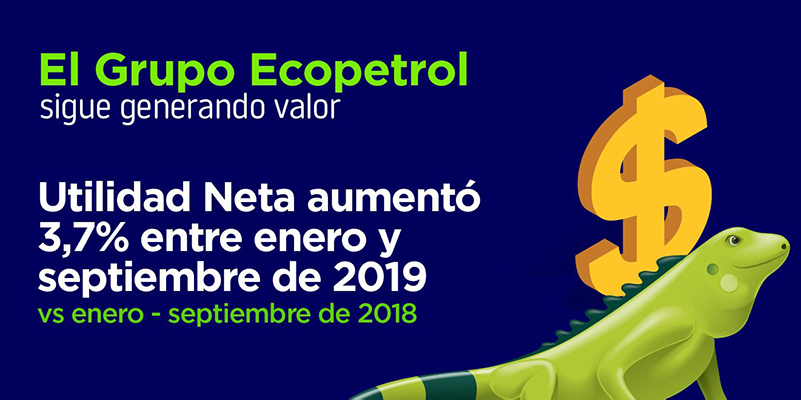 Ecopetrol obtuvo utilidad neta acumulada de 9.2 billones