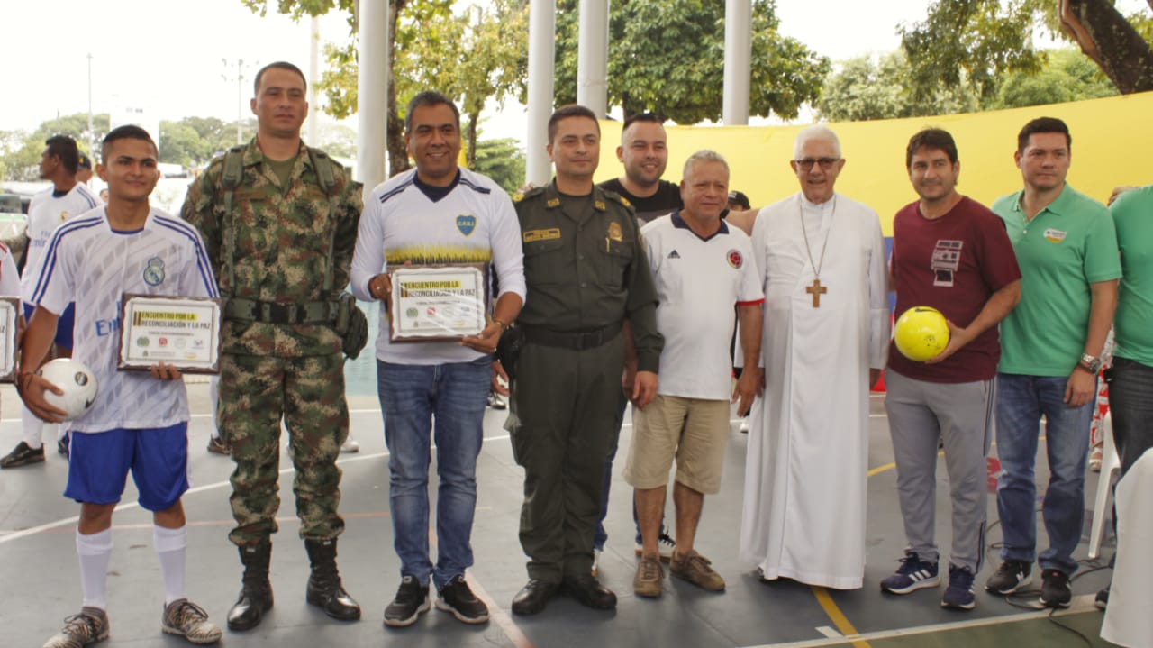 ¡Nos anotamos un gol a favor de la paz!