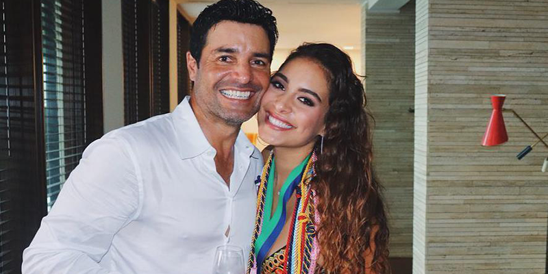 ¡Cómo los ángeles! tienes que escuchar a la hija de Chayanne cantando