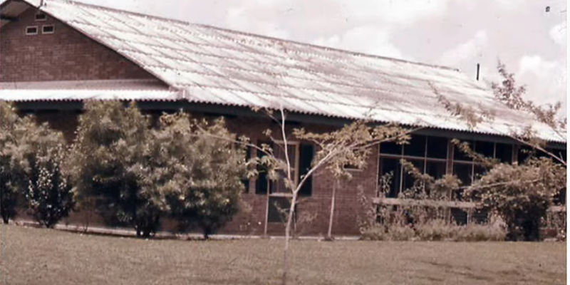 Imágenes inéditas de cómo se construyó el barrio El Rosario año 1959