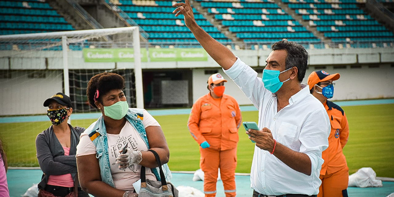 Alcalde de Barrancabermeja destacado por el manejo a crisis por el Covid 19 en Santander