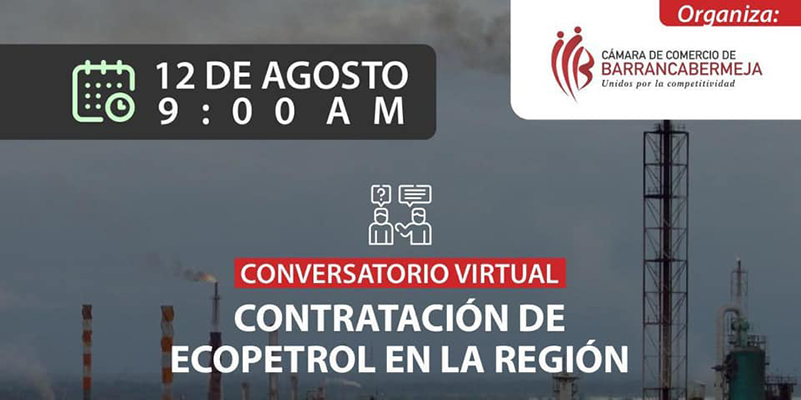 Asista al conversatorio: Contratación de Ecopetrol en la región, ¿Compromiso, voluntad o fe en lo nuestro?