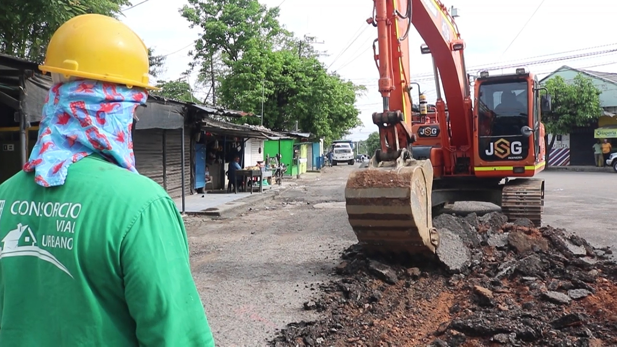 Alcaldía inicia proyecto de doble carril en la vía Metrópolis – Postobón