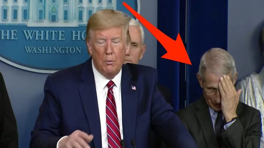 Trump se refirió al Dr Fauci y a otros funcionarios de salud como «idiotas» - Foto tomada de internet con caracter puramente decorativo