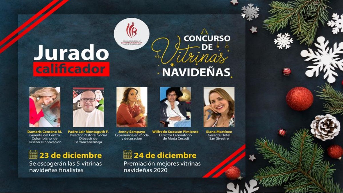 El 23 de diciembre, se escogerán finalistas del concurso vitrinas navideñas de la CCB