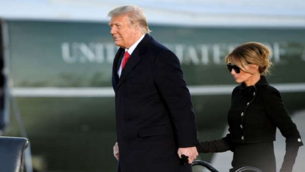 Trump y Melania se habrían vacunado a escondidas, días antes de dejar la Casa Blanca