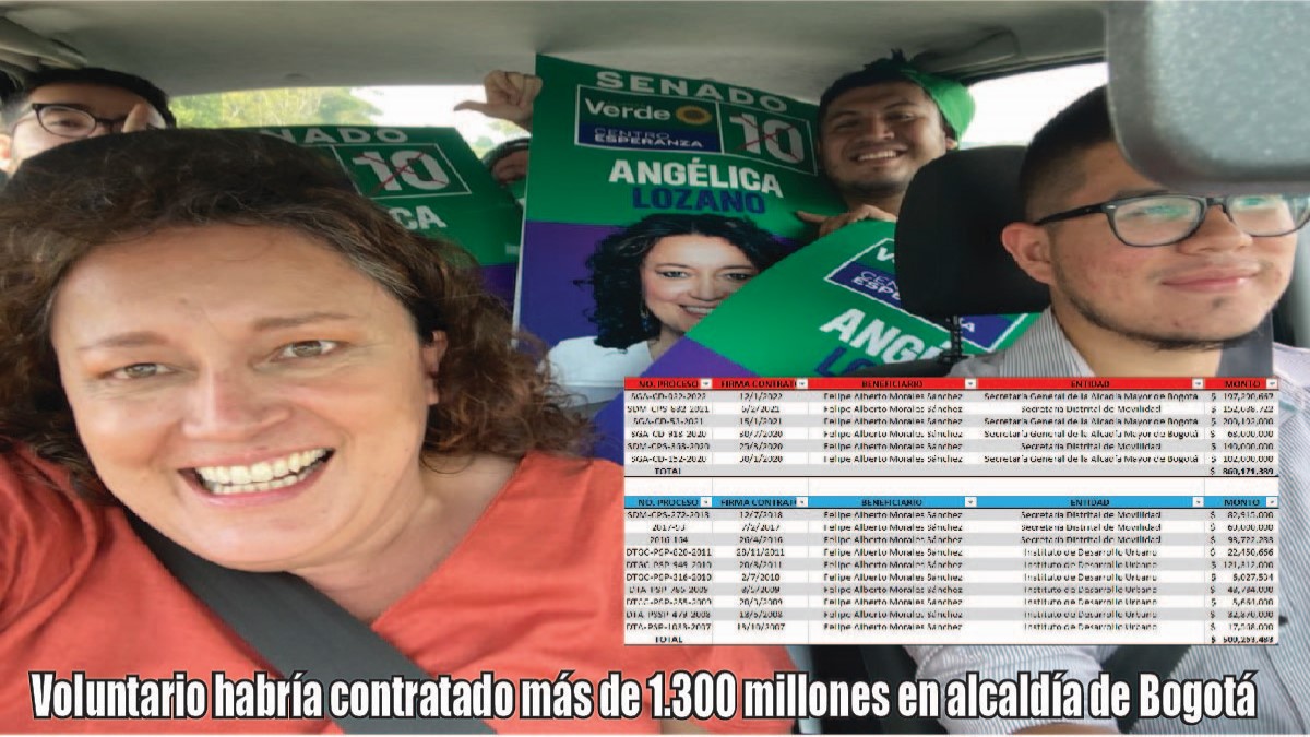 Voluntario habría contratado más de 1.300 millones en alcaldía de Bogotá 