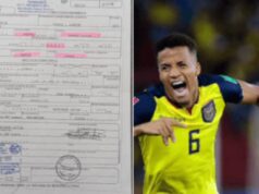 Por culpa de un jugador colombiano Ecuador quedaría fuera de Qatar 2022 Ecuador