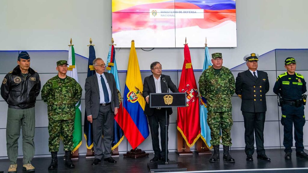 Esta es la cúpula de las Fuerzas Militares y de Policía, designada por el Presidente Petro