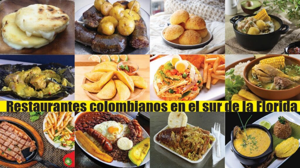 Restaurantes colombianos en el sur de la Florida