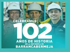 Se conmemoró los 102 años de la refinería de Ecopetrol en B/bermeja Refinería de B/bermeja