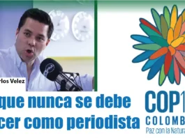 Luis Carlos Velez de RCN y lo que nunca se debe hacer como periodista