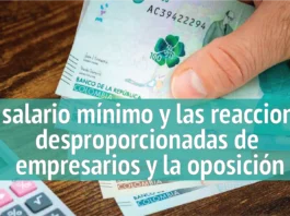 El salario mínimo y las reacciones desproporcionadas de empresarios y la oposición