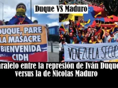 Paralelo entre la represión de Iván Duque versus la de Nicolas Maduro Paralelo entre la represión de Iván Duque versus la de Nicolas Maduro