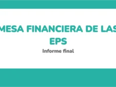 Invitación a leer el informe final “Mesa Financiera de las EPS” – Por: Vicente Calvo Mesa Financiera de las EPS
