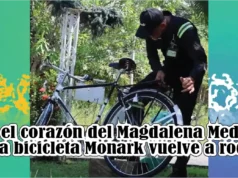 En el corazón del Magdalena Medio, una bicicleta Monark vuelve a rodar En el corazón del Magdalena Medio, una bicicleta Monark vuelve a rodar