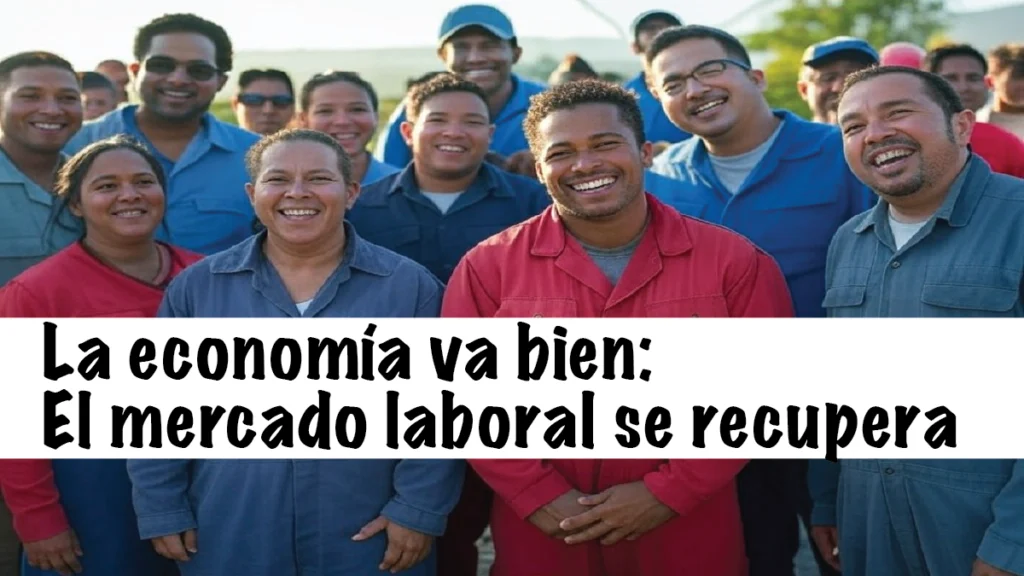 La economía va bien: el mercado laboral se recupera