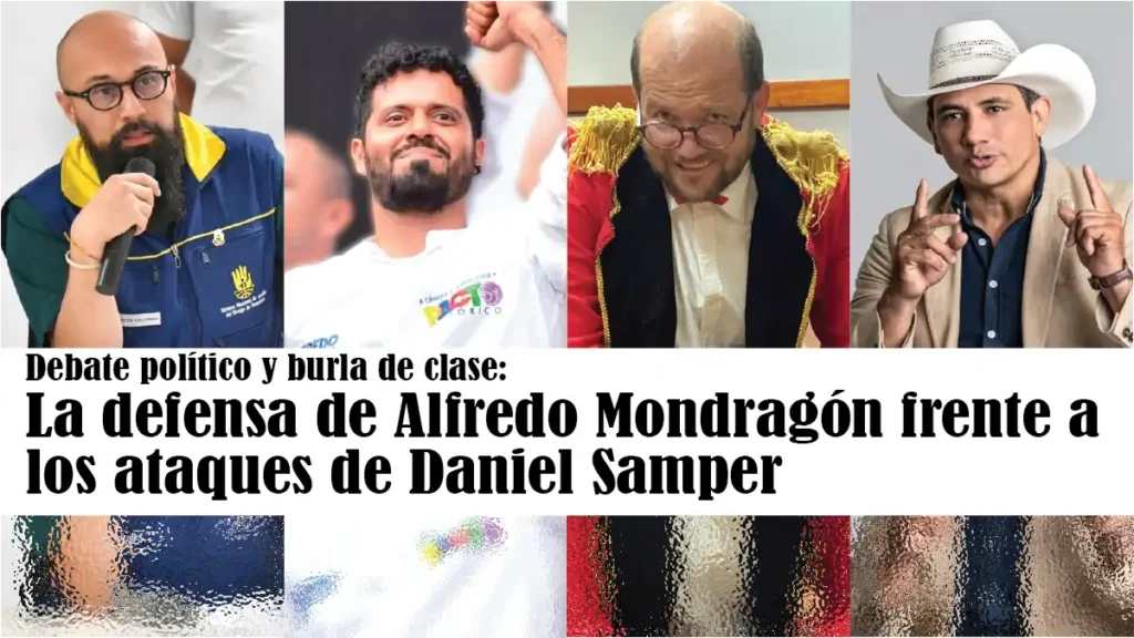 La defensa de Alfredo Mondragón frente a los ataques de Daniel Samper