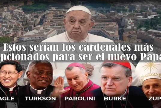 Estos serían los cardenales más opcionados para ser el nuevo Papa Estos serían los cardenales más opcionados para ser el nuevo Papa