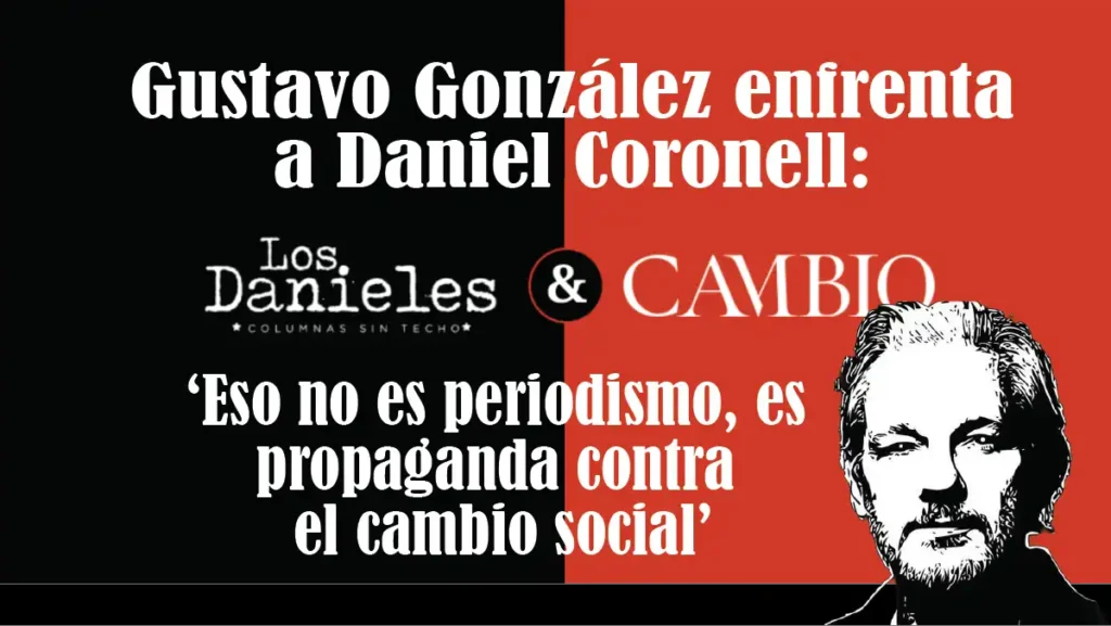 Gustavo González enfrenta a Daniel Coronell