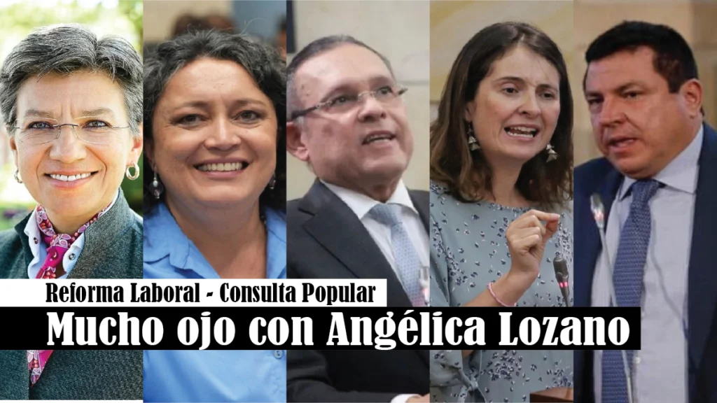 Mucho ojo con Angélica Lozano