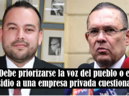 ¿Debe priorizarse la voz del pueblo o el subsidio a una empresa privada cuestionada?