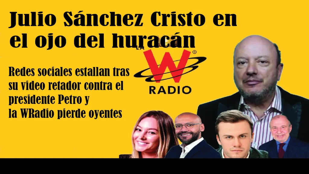 Julio Sánchez Cristo en el ojo del huracán