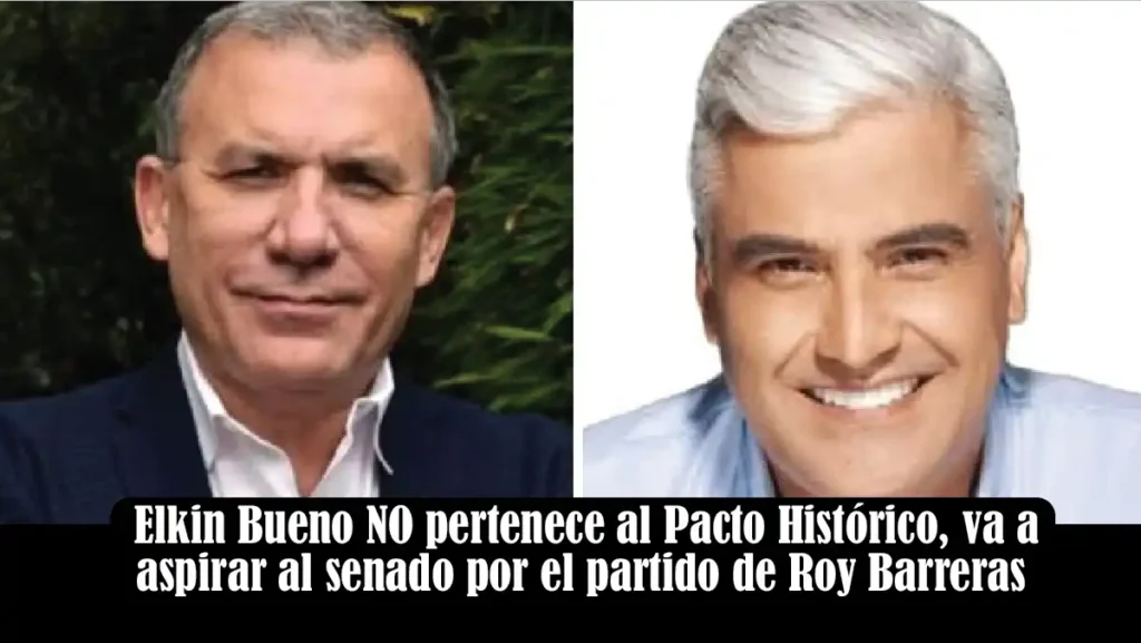 Elkin Bueno NO pertenece al Pacto Histórico