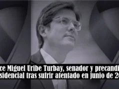 Fallece Miguel Uribe Turbay, senador y precandidato presidencial, tras sufrir atentado en junio de 2025 Fallece Miguel Uribe Turbay