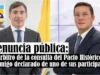 Denuncia pública: el árbitro de la consulta del Pacto Histórico es enemigo declarado de uno de sus participantes Denuncia pública