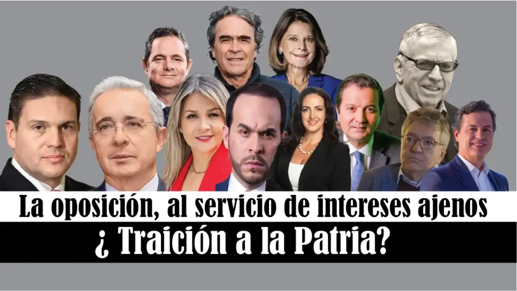 La oposición, al servicio de intereses ajenos: ¿traición a la Patria?