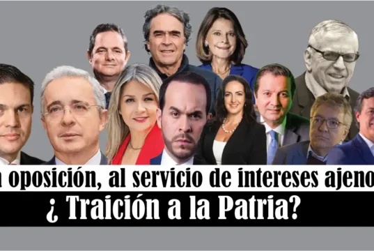 La oposición, al servicio de intereses ajenos: ¿traición a la Patria? La oposición, al servicio de intereses ajenos: ¿traición a la Patria?