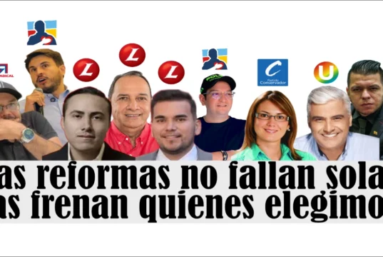 Las reformas no fallan solas; las frenan quienes elegimos Las reformas no fallan solas; las frenan quienes elegimos