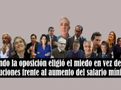 Cuando la oposición eligió el miedo en vez de las soluciones frente al aumento del salario mínimo Cuando la oposición eligió el miedo en vez de las soluciones frente al aumento del salario mínimo