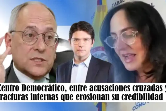Centro Democrático, entre acusaciones cruzadas y fracturas internas que erosionan su credibilidad Centro Democrático, entre acusaciones cruzadas y fracturas internas que erosionan su credibilidad