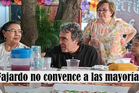Sergio Fajardo no convence a las mayorías Sergio Fajardo no convence a las mayorías