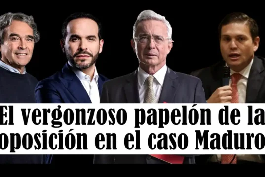 El vergonzoso papelón de la oposición en el caso Maduro El vergonzoso papelón de la oposición en el caso Maduro