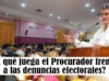 ¿A qué juega el Procurador frente a las denuncias electorales? ¿A qué juega el Procurador frente a las denuncias electorales?