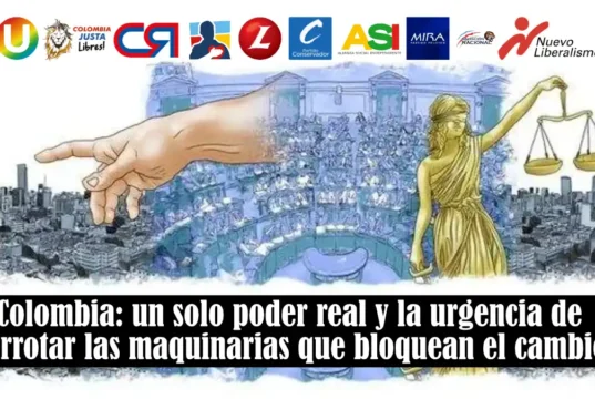 Colombia: un solo poder real y la urgencia de derrotar las maquinarias que bloquean el cambio Colombia: un solo poder real y la urgencia de derrotar las maquinarias que bloquean el cambio