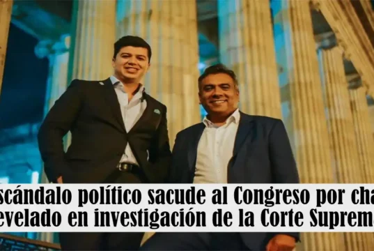 Escándalo político sacude al Congreso por chat revelado en investigación de la Corte Suprema Escándalo político sacude al Congreso por chat revelado en investigación de la Corte Suprema