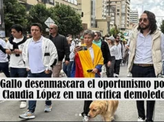 Iván Gallo desenmascara el oportunismo político de Claudia López en una crítica demoledora Iván Gallo desenmascara el oportunismo político de Claudia López en una crítica demoledora